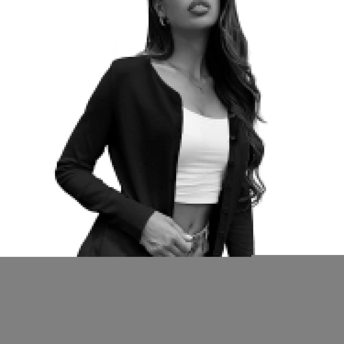 Women's Button Down Crew Neck Long Sleeve Soft Knit Cardigan Sweaters